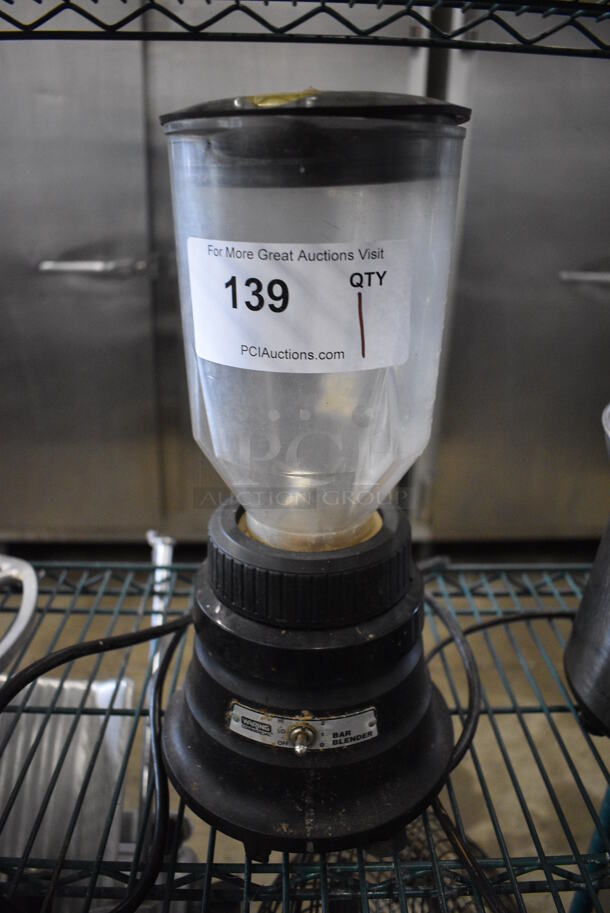 Waring Model 51BL13 Metal Commercial Countertop Blender w/ Pitcher. 120 Volts, 1 Phase. 7x7x15. Tested and Working! - Image 1 of 8
