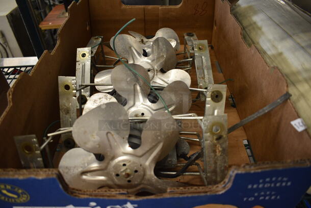 ALL ONE MONEY! Lot of Metal Fans! 11.5x8x4.5 - Image 1 of 3