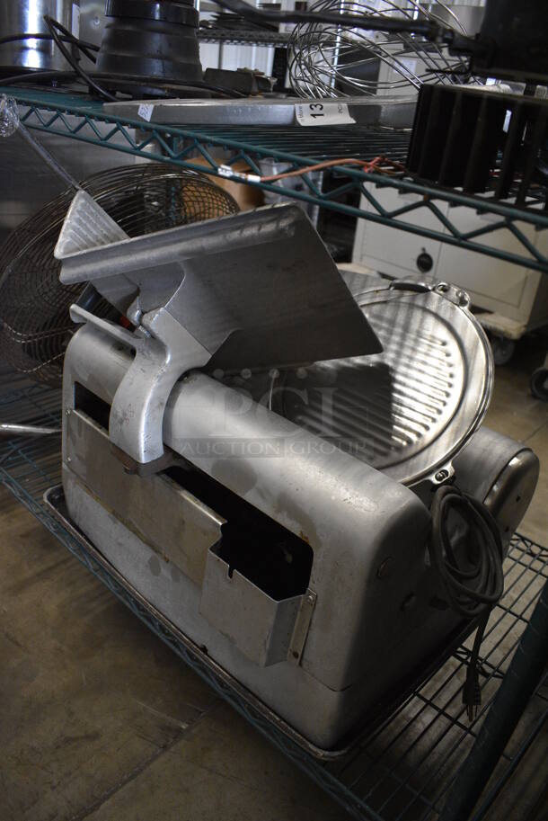 GREAT! Hobart Stainless Steel Commercial Countertop Automatic Meat Slicer. 27x24x25. Tested and Working! - Image 2 of 7