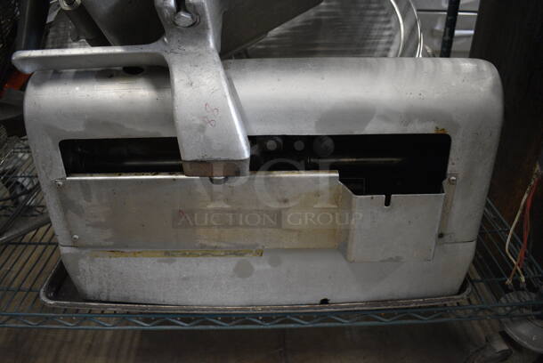 GREAT! Hobart Stainless Steel Commercial Countertop Automatic Meat Slicer. 27x24x25. Tested and Working! - Image 6 of 7