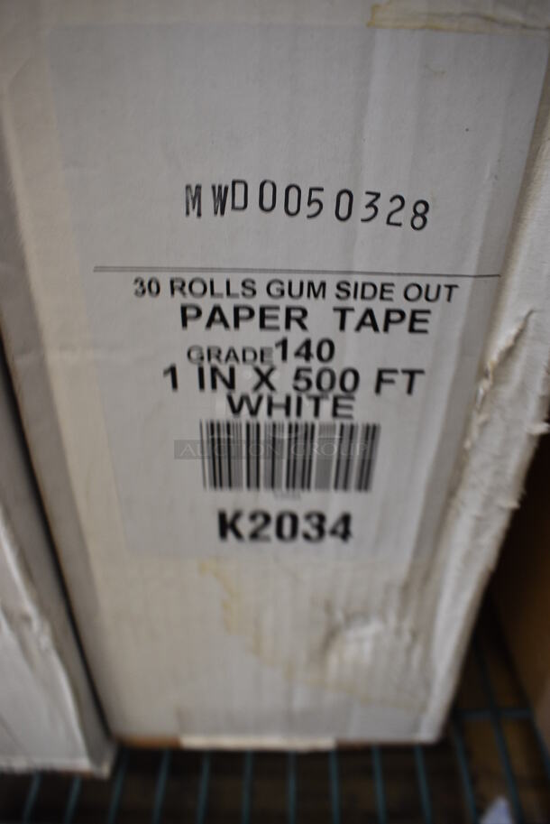 2 Boxes of Paper Tape Rolls. Approximately 30 Rolls Per Box. 2 Times Your Bid! - Image 3 of 4