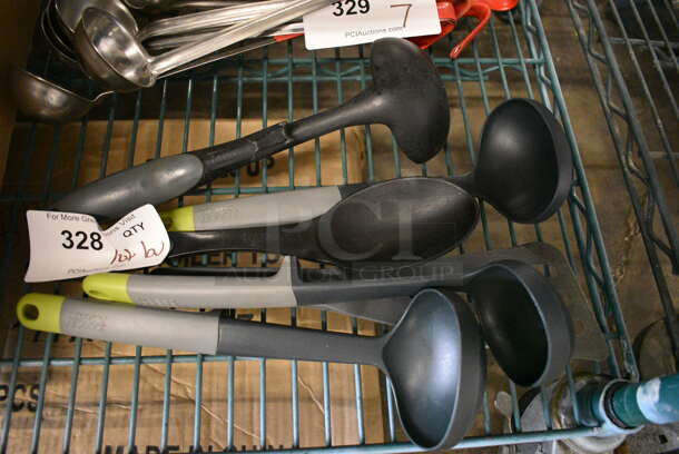 ALL ONE MONEY! Lot of 6 Various Poly Utensils! - Image 1 of 3