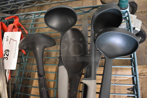 ALL ONE MONEY! Lot of 6 Various Poly Utensils! - Image 2 of 3