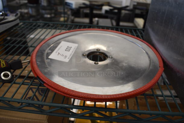 2 BRAND NEW! Stainless Steel L2900 Meat Slicer Blades. 13x13x0.5. 2 Times Your Bid!
