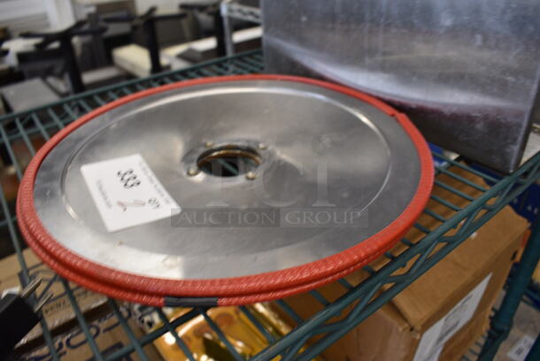 2 BRAND NEW! Stainless Steel L2900 Meat Slicer Blades. 13x13x0.5. 2 Times Your Bid! - Image 2 of 3