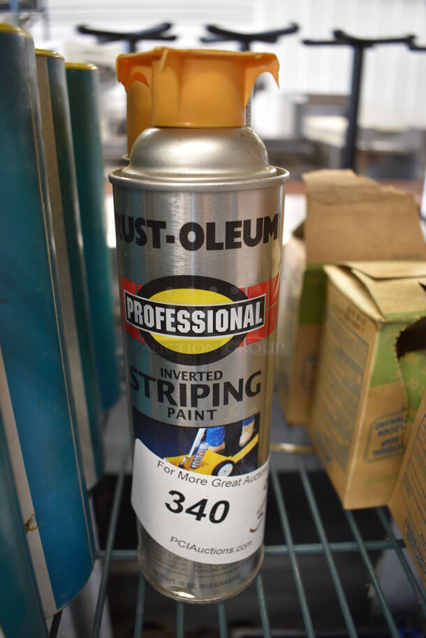3 Rustoleum Inverted Striping Paint. 2.5x2.5x9.5. 3 Times Your Bid! - Image 1 of 2