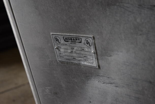 MARVELOUS! Hobart Model AWS Metal Commercial Floor Style Wrapping Station w/ Hobart Model EPCP Touch Screen and Label Printer on Commercial Casters. 120/208-240 Volts, 1 Phase. 75x46x70 - Image 7 of 7