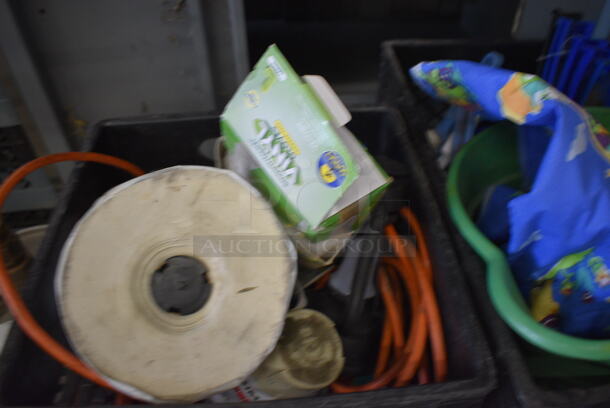 ALL ONE MONEY! Lot of 2 Bins of Various Items Including Green Bucket! - Image 5 of 5