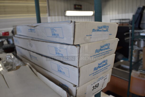 4 BRAND NEW IN BOX! Pan Liners. 18x20. 4 Times Your Bid! - Image 1 of 3