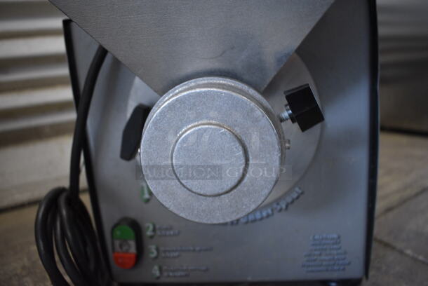 SWEET! 2013 Olde Tyme Model PN2 Stainless Steel Commercial Countertop Single Hopper Peanut Butter Mill Nut Grinder. 115 Volts, 1 Phase. 11x21x21. Tested and Working! - Image 8 of 9