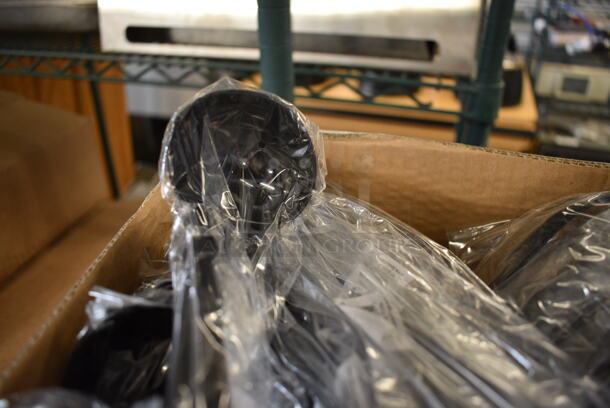 ALL ONE MONEY! Lot of Black Plastic Ladles! 10" - Image 2 of 3