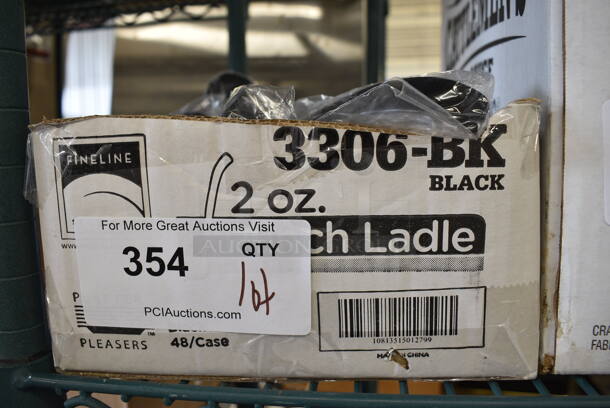 ALL ONE MONEY! Lot of Black Plastic Ladles! 10" - Image 3 of 3