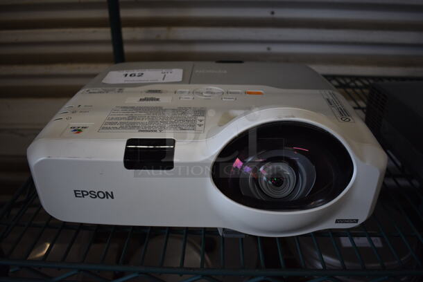 Epson Model H449A LCD Projector. 100-240 Volts, 1 Phase. 13.5x11.5x6
