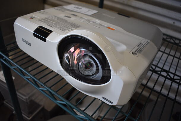 Epson Model H449A LCD Projector. 100-240 Volts, 1 Phase. 13.5x11.5x6 - Image 2 of 4