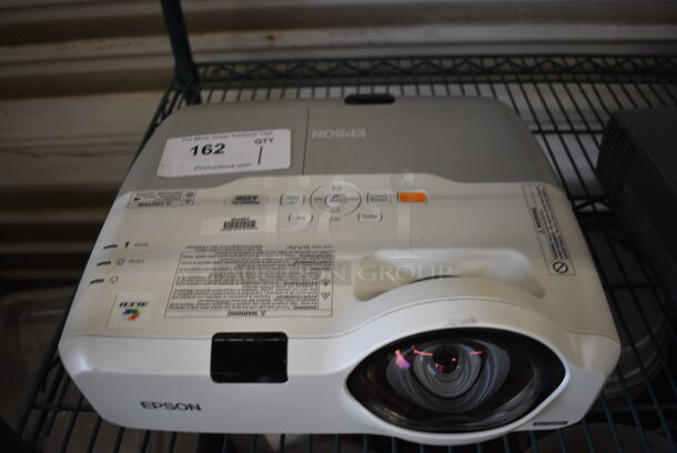 Epson Model H449A LCD Projector. 100-240 Volts, 1 Phase. 13.5x11.5x6 - Image 3 of 4