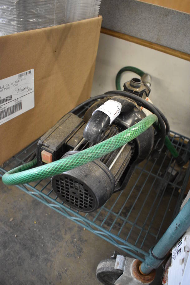 Master Plumber Model 539963 Motor. 115 Volts, 1 Phase. 8x16x9.5 - Image 2 of 4