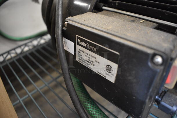 Master Plumber Model 539963 Motor. 115 Volts, 1 Phase. 8x16x9.5 - Image 4 of 4