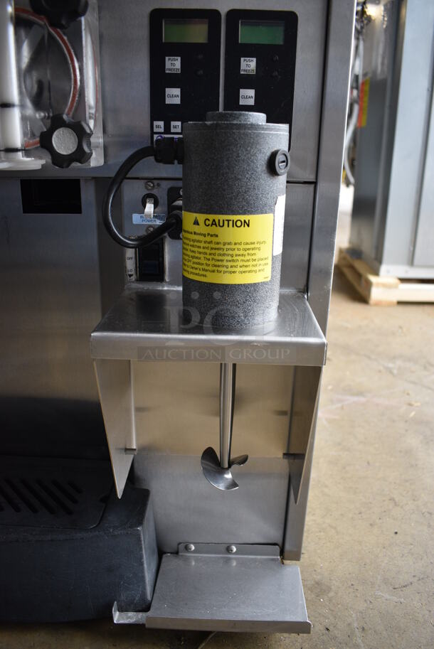 MARVELOUS! 2015 Stoelting Model SF144-38I Stainless Steel Commercial Countertop Air Cooled 2 Flavor Soft Serve Ice Cream Machine w/ Milkshake Mixer. 208-230 Volts, 1 Phase. 22x32x34 - Image 4 of 10