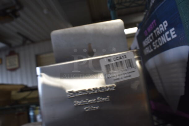 3 BRAND NEW! Thunder Group Model SLCCA13 Stainless Steel Bins. 5.5x3.5x13. 3 Times Your Bid! - Image 4 of 4