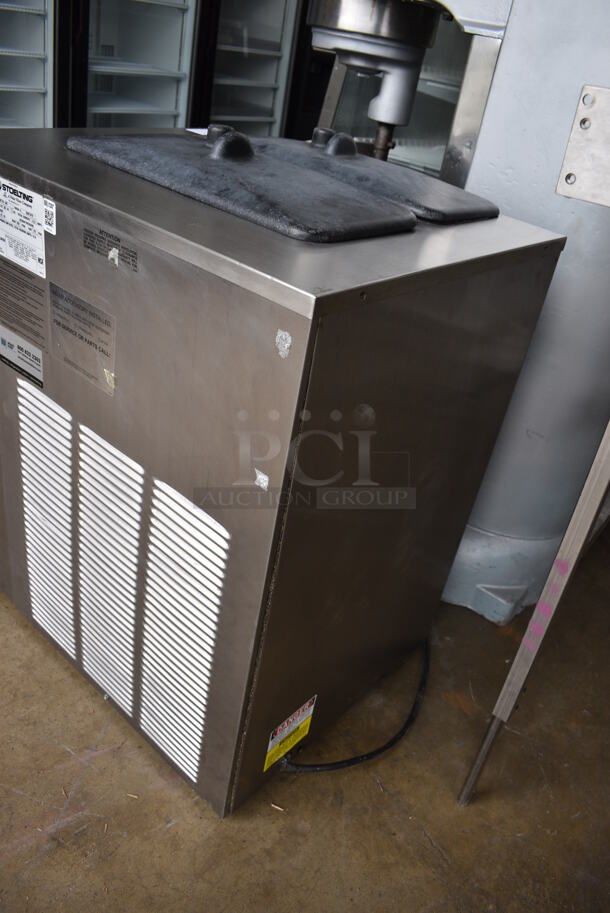 MARVELOUS! 2015 Stoelting Model SF144-38I Stainless Steel Commercial Countertop Air Cooled 2 Flavor Soft Serve Ice Cream Machine w/ Milkshake Mixer. 208-230 Volts, 1 Phase. 22x32x34 - Image 9 of 10