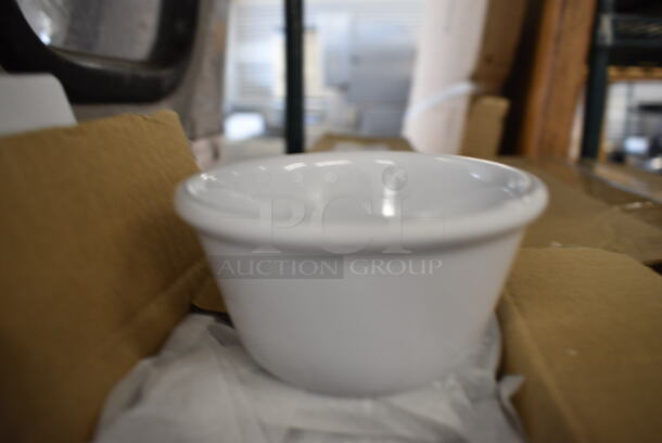 12 BRAND NEW IN BOX! Thunder Group White Poly Bowls. 3x3x2. 12 Times Your Bid! - Image 2 of 4