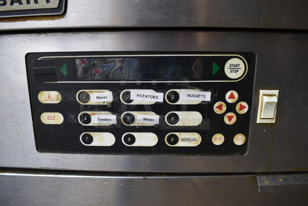 GORGEOUS! Stainless Steel Commercial Ventless Hood w/ Hobart Model 1HFC85 Stainless Steel Commercial Floor Style Electric Powered Deep Fat Fryer on Commercial Casters. 208 Volts, 3 Phase. 27x44x87 - Image 8 of 11