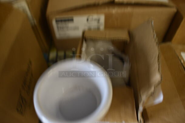8 BRAND NEW IN BOX! Thunder Group White Poly Ramekin Bowls. 2.5x2.5x1.5. 8 Times Your Bid! - Image 2 of 4