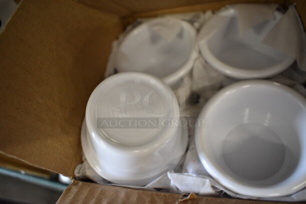 12 BRAND NEW IN BOX! Thunder Group White Poly Ramekin Bowls. 2.5x2.5x1.5. 12 Times Your Bid! - Image 2 of 3