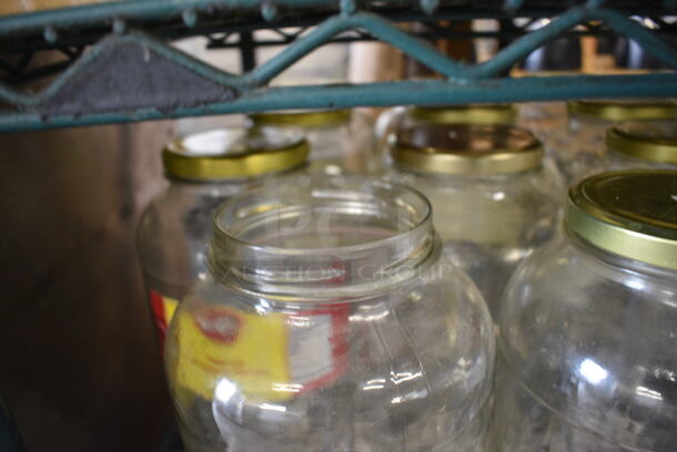15 Jars w/ 14 Lids. 6x6x10. 15 Times Your Bid! - Image 3 of 3
