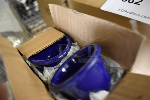 12 BRAND NEW IN BOX! Thunder Group Blue Poly Ramekin Bowls. 2.5x2.5x1.5. 12 Times Your Bid! - Image 2 of 3