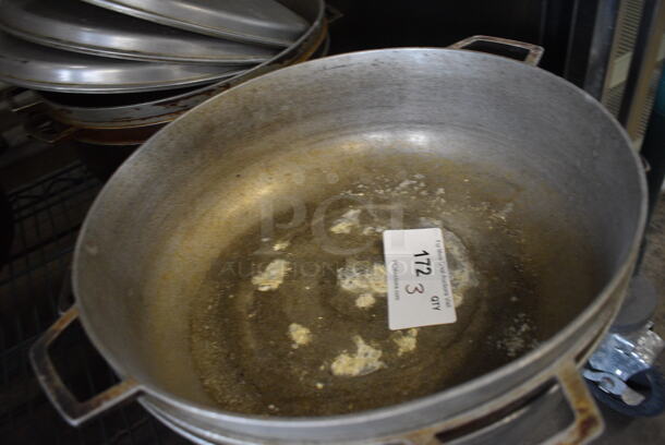 3 Metal Pots. 17.5x14.5x5. 3 Times Your Bid! - Image 2 of 3