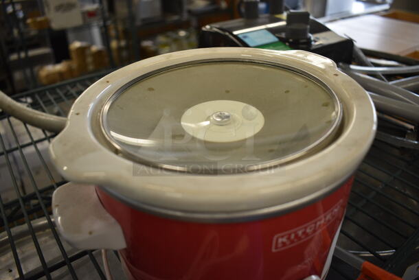 Kitchen Selectives Countertop Slow Cooker w/ Lid. 9.5x8x6 - Image 3 of 3