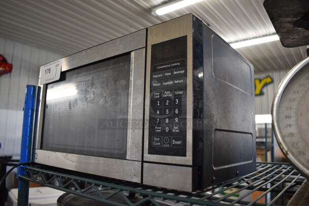 GE Model JES0736SM1SS Chrome Finish Countertop Microwave. 18x11.5x10 - Image 2 of 4
