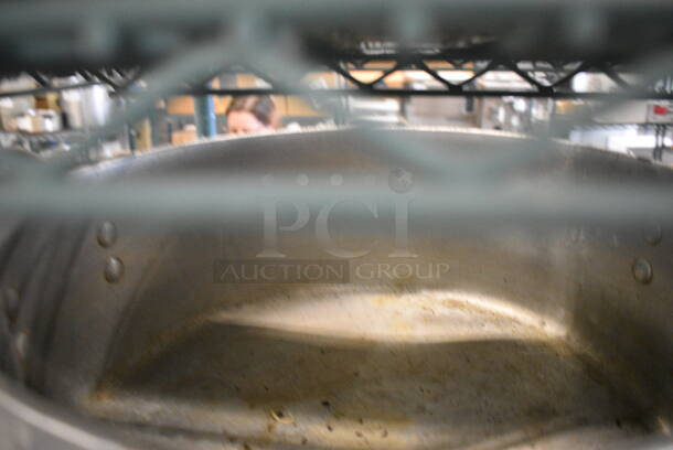 Metal Stock Pot w/ Lid. 18.5x14.5x6 - Image 3 of 3