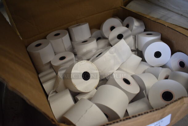 ALL ONE MONEY! Lot of Receipt Paper Rolls! - Image 2 of 3