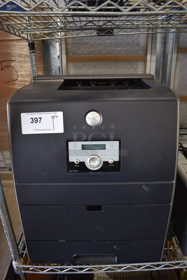 Dell Model 3100cn Countertop Printer. 16.5x17x21 - Image 1 of 4