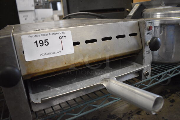 AJ Antunes Stainless Steel Commercial Countertop Muffin Toaster w/ Paddle. 480-600 Volts, 3 Phase. 16x26x7.5 - Image 4 of 7