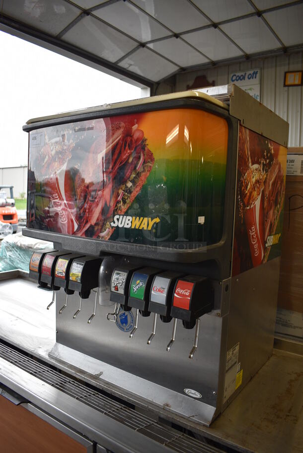 GREAT! Cornelius Model ED250-BCZ Stainless Steel Commercial Countertop 8 Flavor Carbonated Beverage Machine. 115 Volts, 1 Phase. 30x30x40 - Image 2 of 6