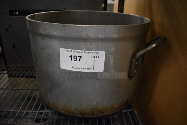 Metal Stock Pot. 16.5x14.5x10 - Image 2 of 2