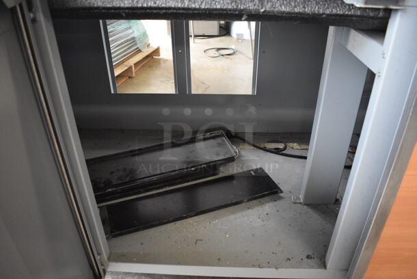 NICE! Duke Model SUB-BD-96-LM Stainless Steel Commercial Soda Station w/ 4 Wood Pattern Doors. 96x38x36 - Image 6 of 8
