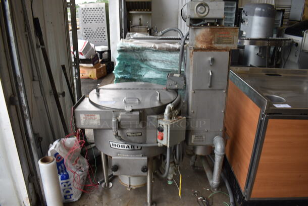 AMAZING! Hobart Model EL5-1224 Metal Commercial Floor Style Waste Processing Food Dishroom Grinding Garbage Disposal System. 200 Volts, 3 Phase. 44x30x60 - Image 2 of 8