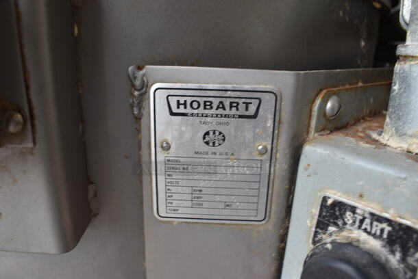 AMAZING! Hobart Model EL5-1224 Metal Commercial Floor Style Waste Processing Food Dishroom Grinding Garbage Disposal System. 200 Volts, 3 Phase. 44x30x60 - Image 4 of 8