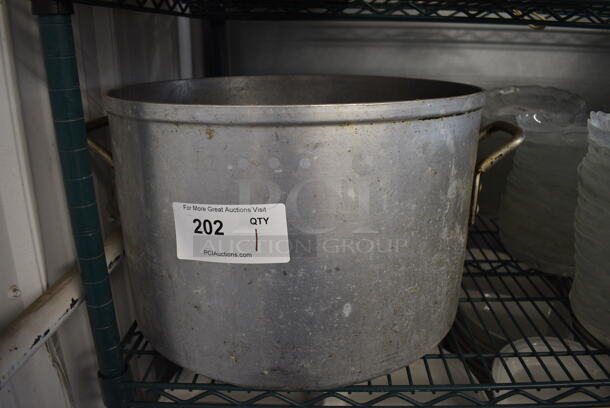 Metal Stock Pot. 19.5x16.5x10.5 - Image 1 of 3