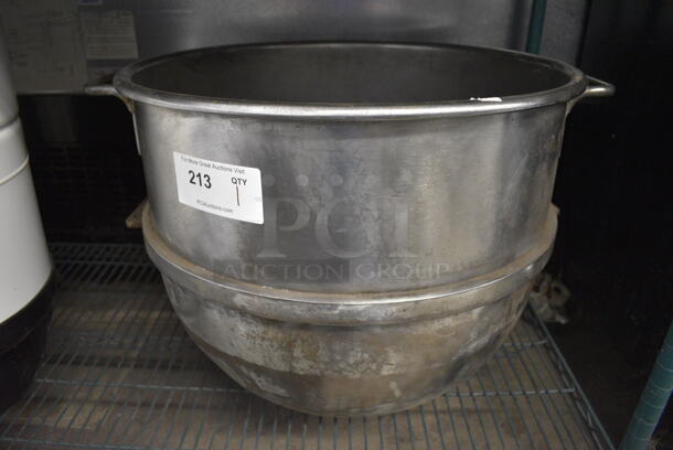 Hobart Model VMLH80 Metal Commercial 80 Quart Mixing Bowl. 25.5x21.5x18