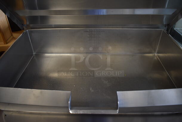 AWESOME! Cleveland Stainless Steel Commercial Floor Style Natural Gas Powered Braising Pan. 48x37x41 - Image 3 of 7