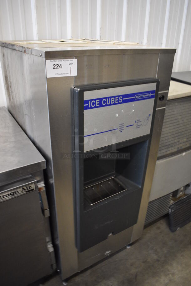 NICE! Scotsman Stainless Steel Commercial Ice Machine Hotel Dispenser. 22.5x30x50.5 - Image 2 of 5