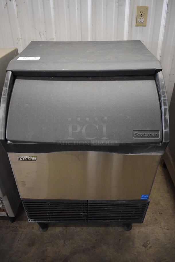 WOW! Scotsman Prodigy Model CU1526SA-1A Metal Commercial Air Cooled Self Contained Ice Machine. 115 Volts, 1 Phase. 26.5x27x39 - Image 1 of 7