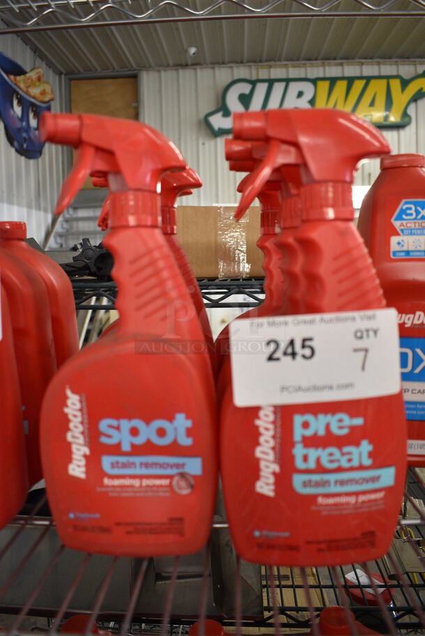 7 RugDoctor Stain Remover Cleaner Spray Bottles. 5x2.5x11. 7 Times Your Bid! - Image 1 of 3