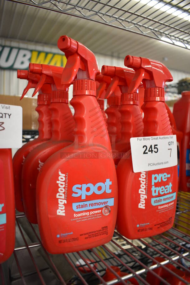 7 RugDoctor Stain Remover Cleaner Spray Bottles. 5x2.5x11. 7 Times Your Bid! - Image 3 of 3