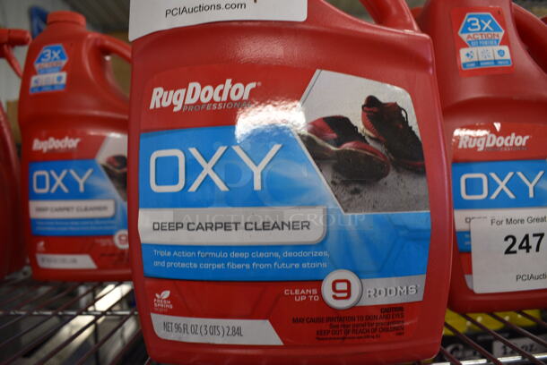 4 RugDoctor Oxy Deep Carpet Cleaner Jugs. 6.5x3.5x11. 4 Times Your Bid! - Image 3 of 3